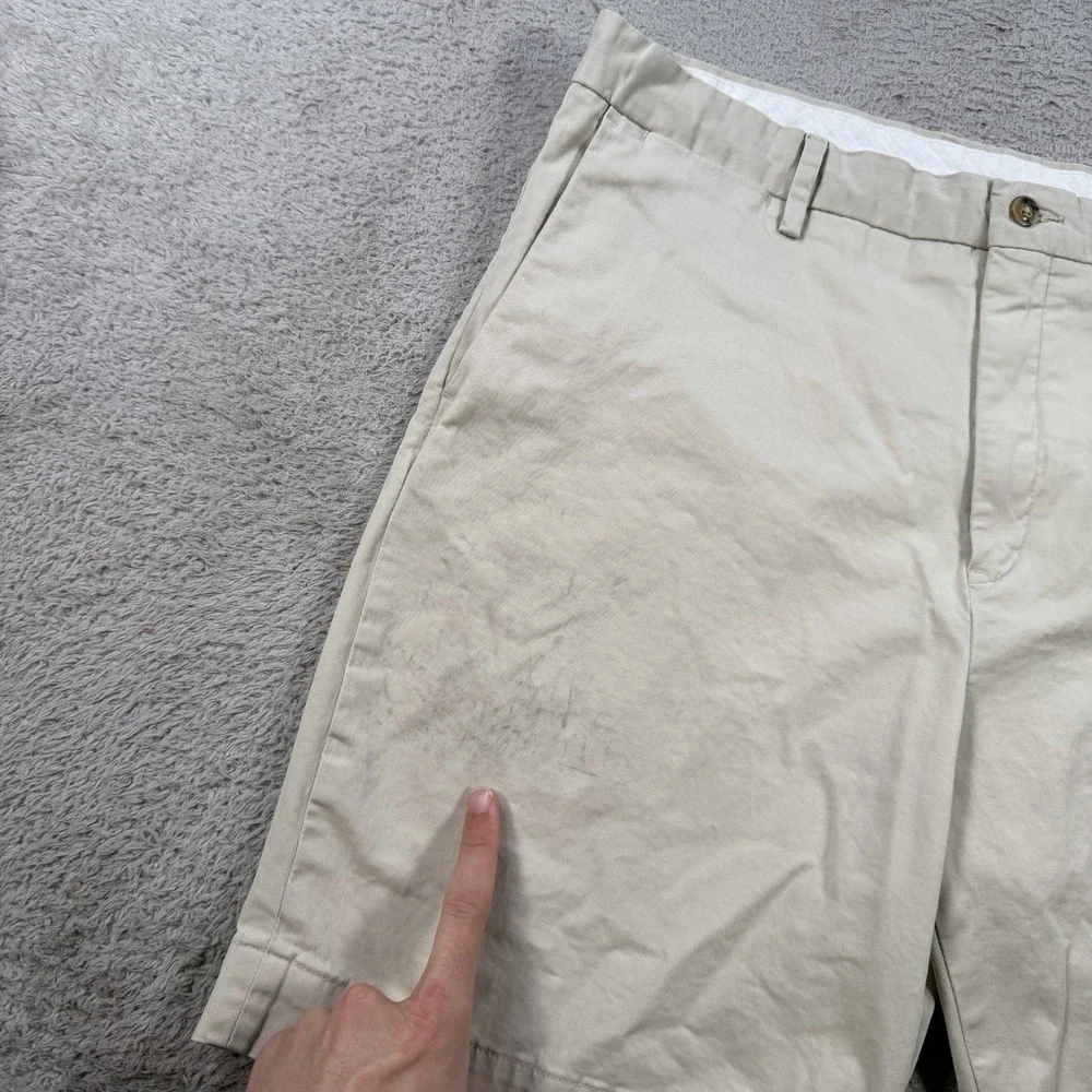Polo Ralph Lauren Shorts Mens 34 Khaki Tan Cotton Stretch Classic Fit 8